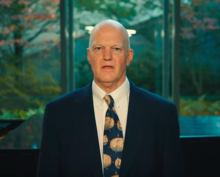 James Stroud on the Mixon Hall stage in 2020