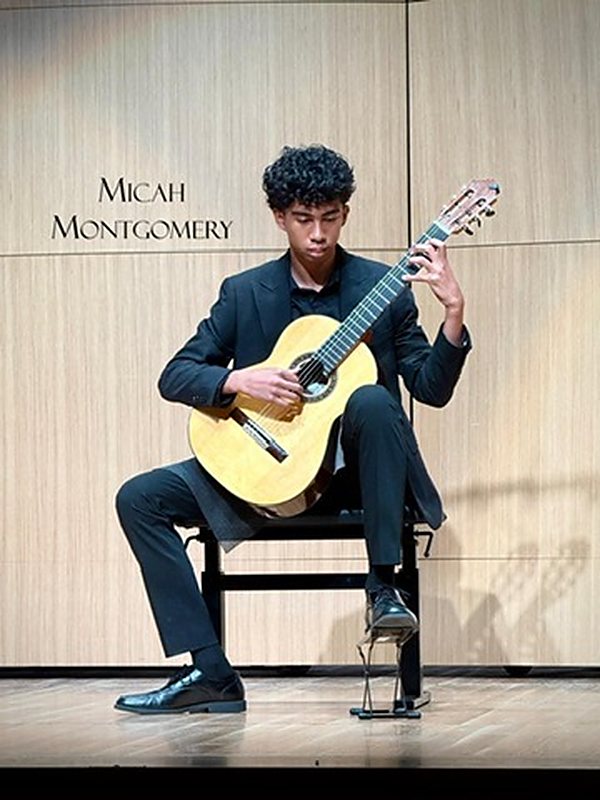 Micah Montgomery performing in the 2026 final